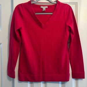 Banana Republic pink sweater. Size medium.